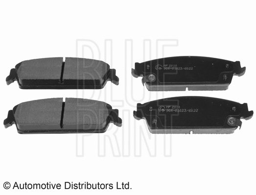 Kit de plaquettes de frein, frein à disque
