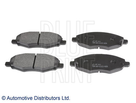 Kit de plaquettes de frein, frein à disque