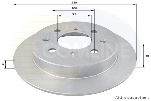 Disque de frein COATED