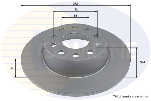 Disque de frein Comline