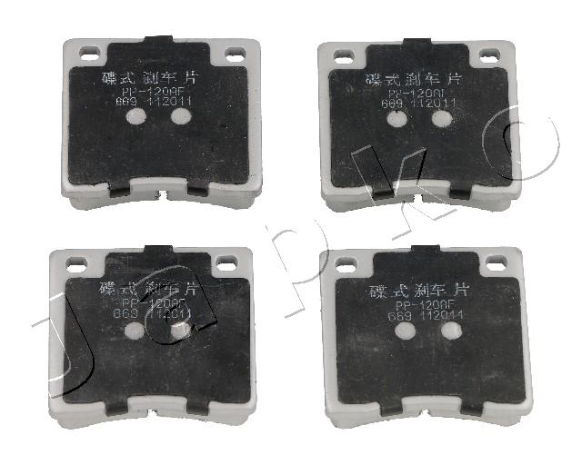 Kit de plaquettes de frein, frein à disque