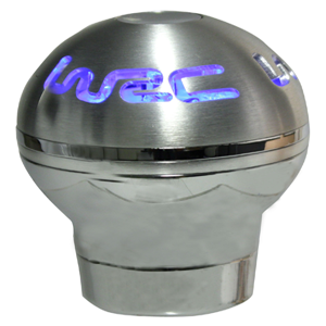 WRC POMMEAU LUMINEUX BLEU ALU BRILLAN/BROSSE