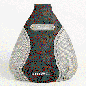 WRC SOUFFLET LEVIER NOIR/SILVER