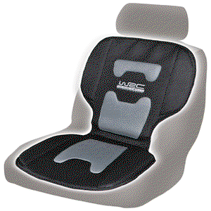 Couvre siège WRC Noir & Gris
