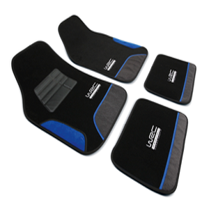 WRC 4 TAPIS MOQUETTE BLUE RACE