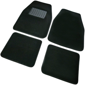 4 TAPIS STANDARDS MOQUETTE