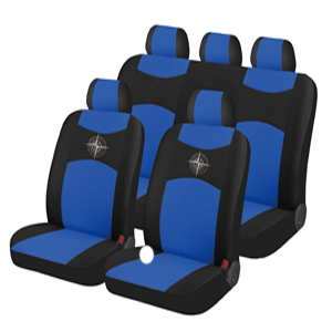 HOUSSE DE SIEGE COMPASS BLEU