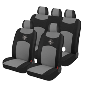 HOUSSE DE SIEGE COMPASS GRIS