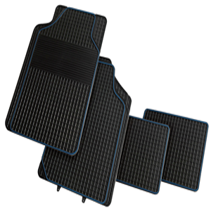 JEU DE 4 TAPIS SEMI MESURE PVC TAILLE L