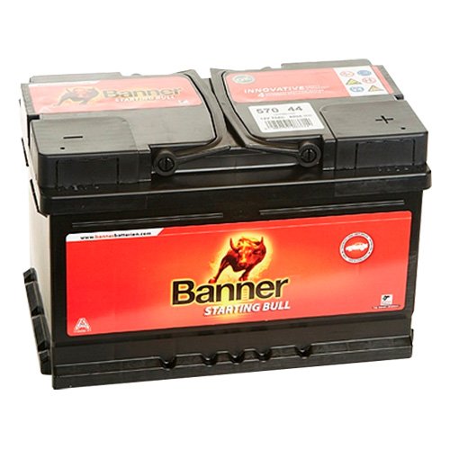 Batterie auto 70Ah/640A - +Droite - BANNER BANNER 57044