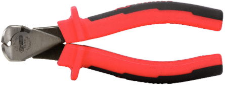 Pince coupante frontale KS, à poignées bi-composants longueur 165 mm