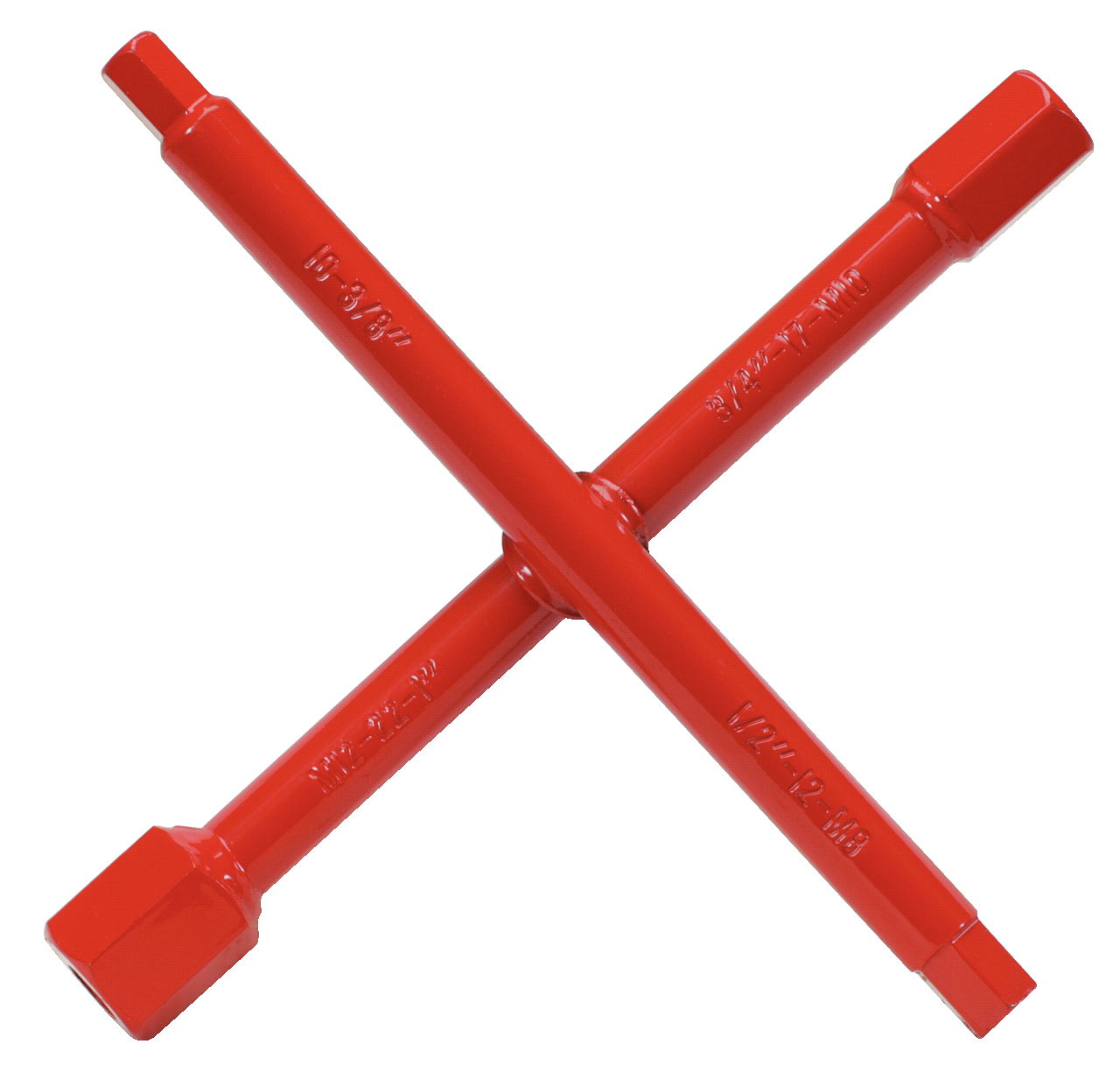 "Clé sanitaire en croix KS, 3/8""-1/2""-3/4""-1"""