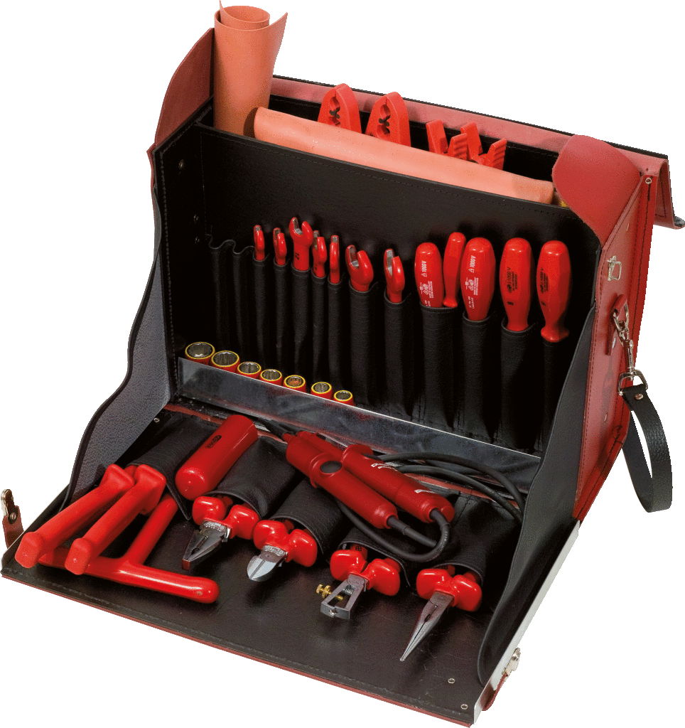 Sacoche d'outils d'electricien isolé 1000V - 36 pcs