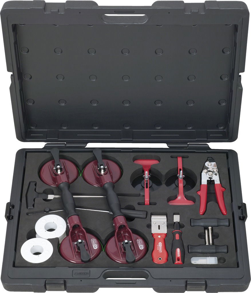Kit de réparation de pare-brise, 12 pcs