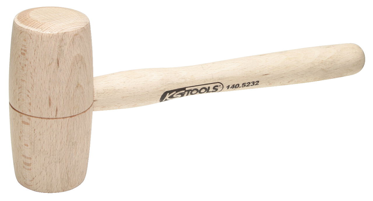Maillet bois 100g - tête Ø40mm - avec manche frêne galbé