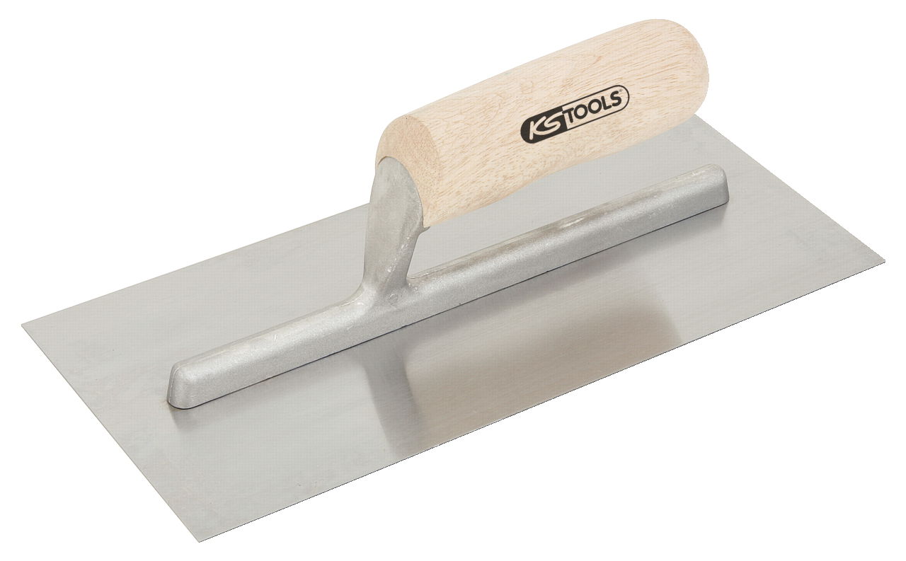 Platoir droit  - lame acier - manche bois - 130 X 280 mm