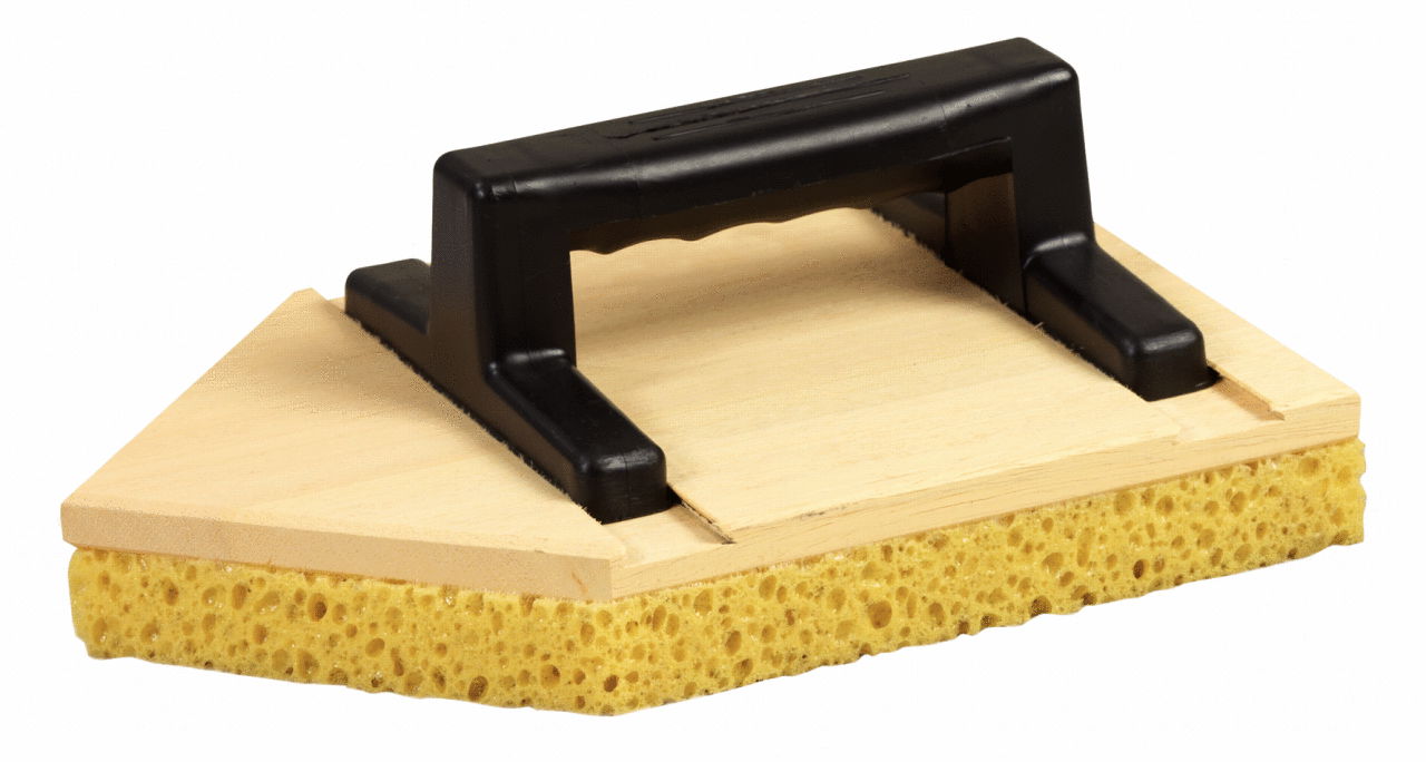 Taloche bois semelle mousse pointue 270x180mm