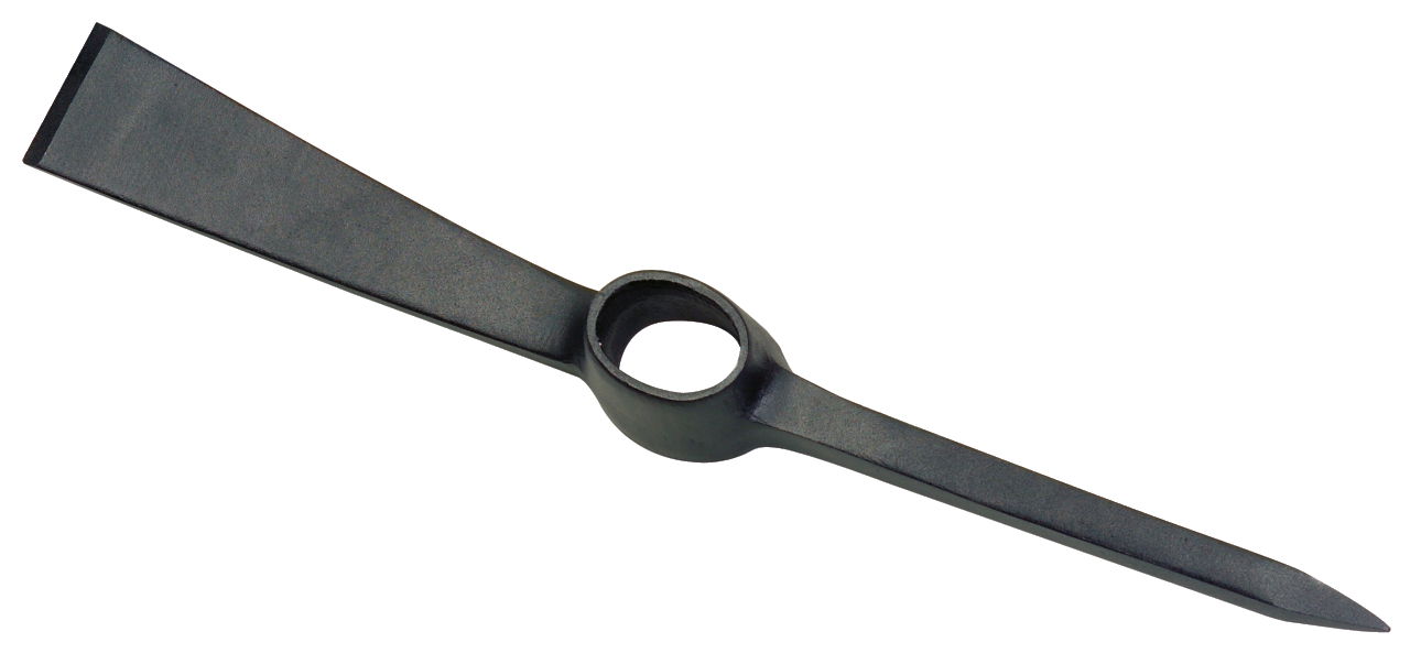 Pioche de terrassier à oeil ovale 2,5 Kg - sans manche  -