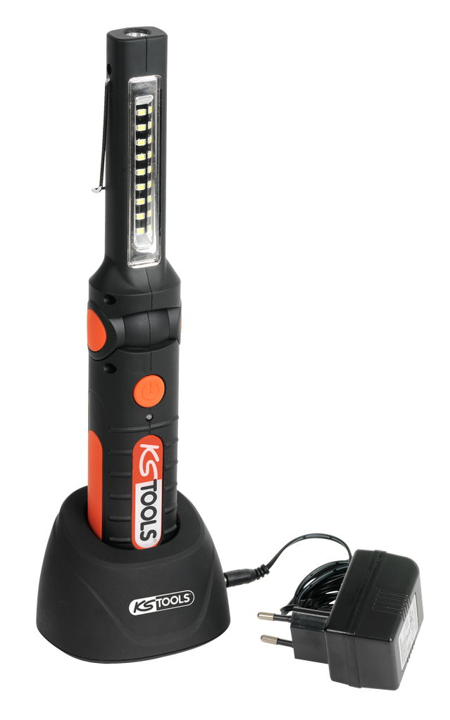Baladeuse à LED SMD 9 + 1 KS TOOLS - 250 Lumens
