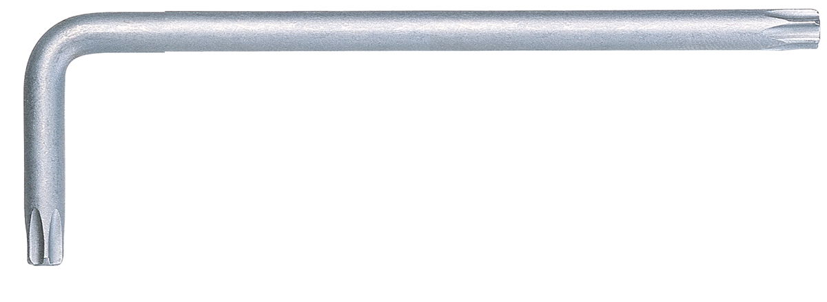 Clé mâle TORX® percé courte, T6