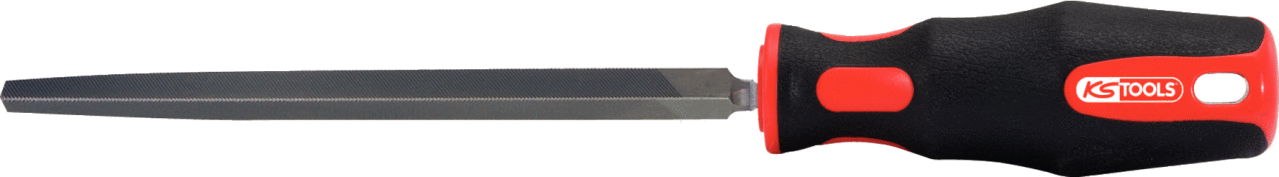 Lime triangulaire demi-douce, 150 mm