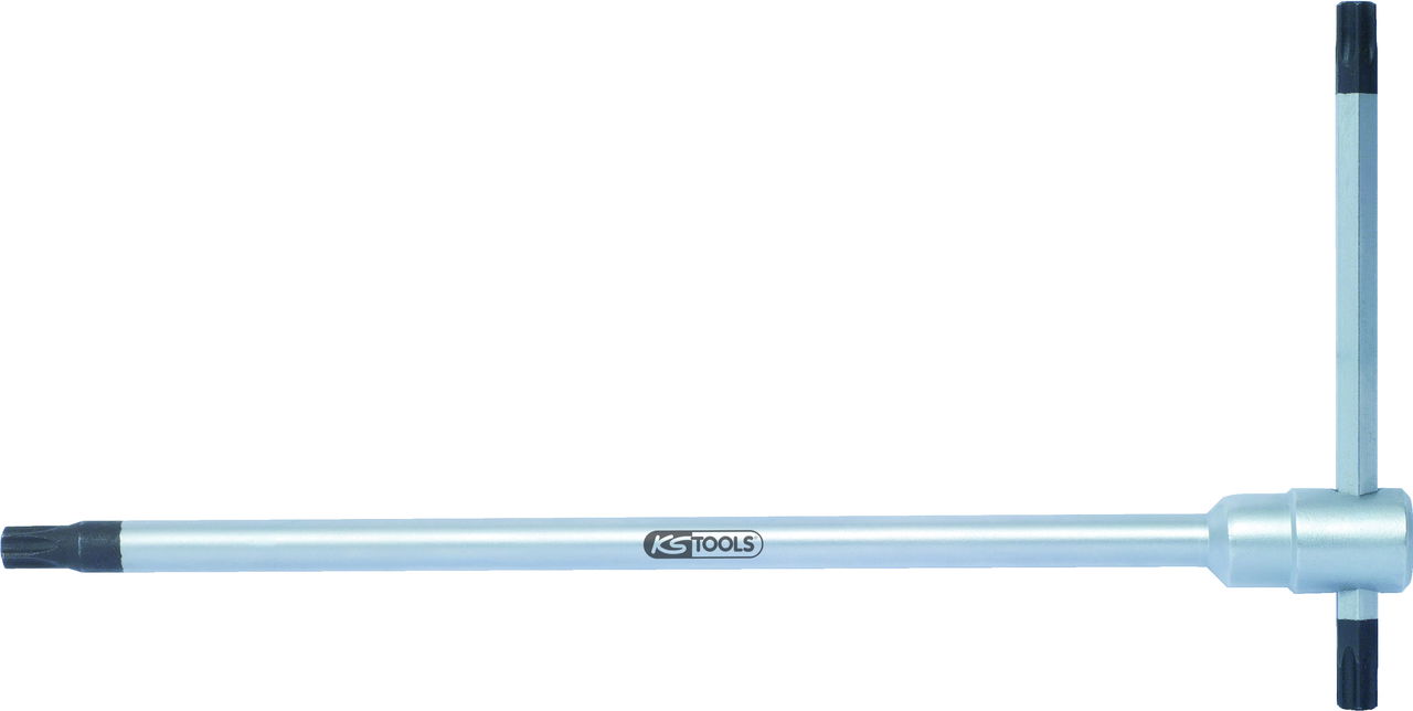 Clé à Torx poignée en T T10 x 125 mm + T10 x 65 mm