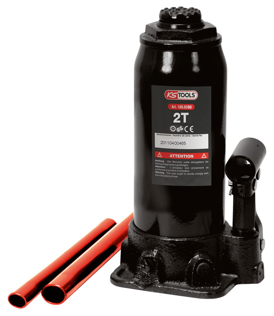 Cric bouteille, capacité 5 tonnes