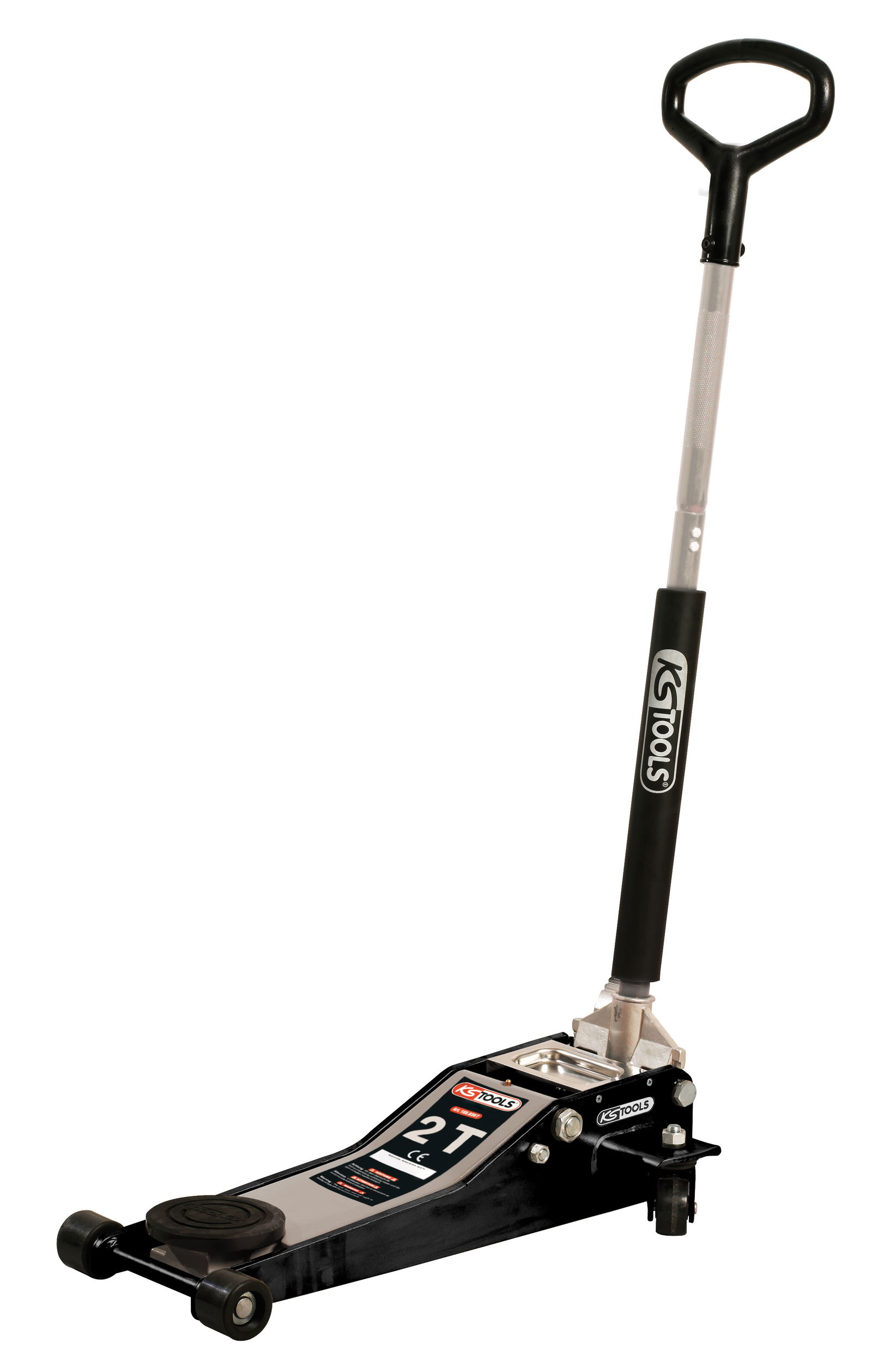 Cric acier extra bas 2 t