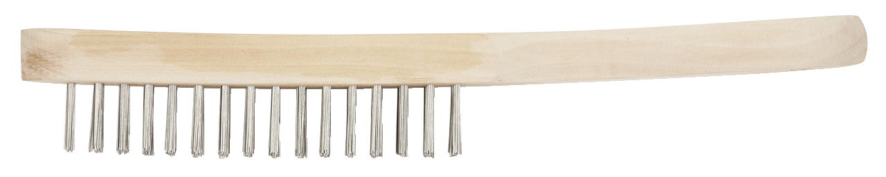 Brosse métallique brins en acier trempé 290mm
