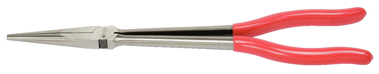 Pince électronique standard à bec demi-rond droit extra-longue 270mm