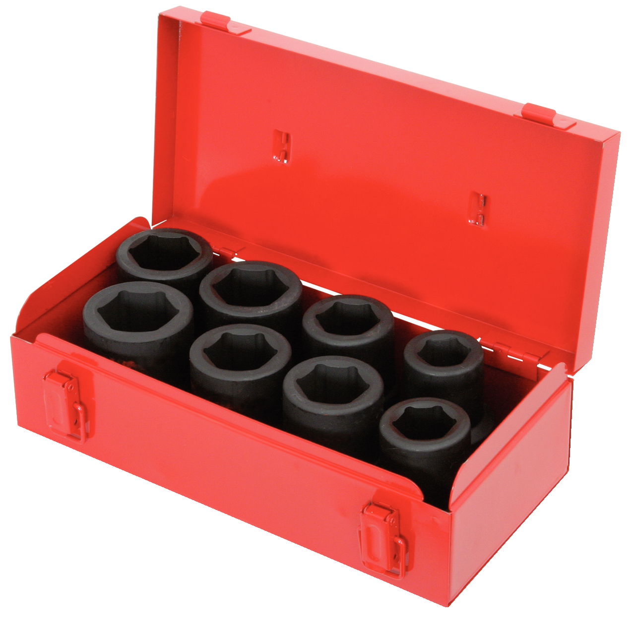 "Coffret de douilles à chocs 1"" 8 pcs"