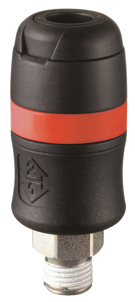 "Coupleur rapide fileté mâle 1/4"" L, 39mm"