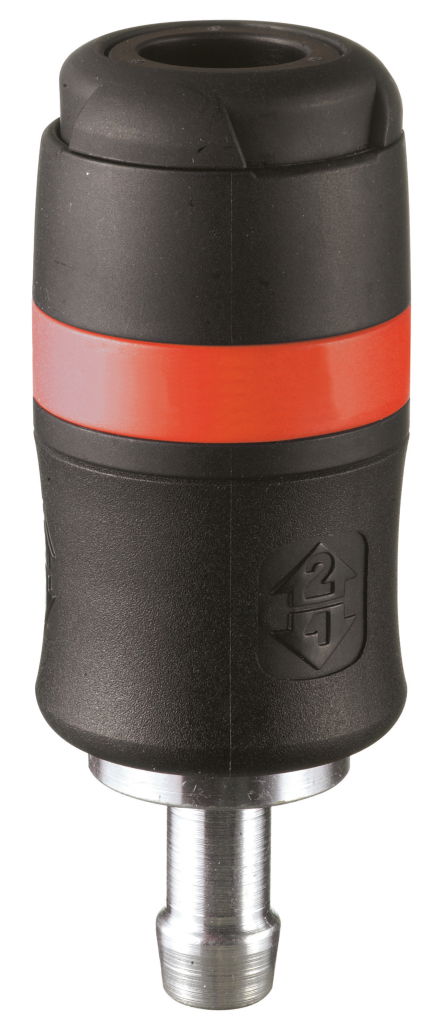 Coupleur rapide cannelé Ø6mm L, 58mm