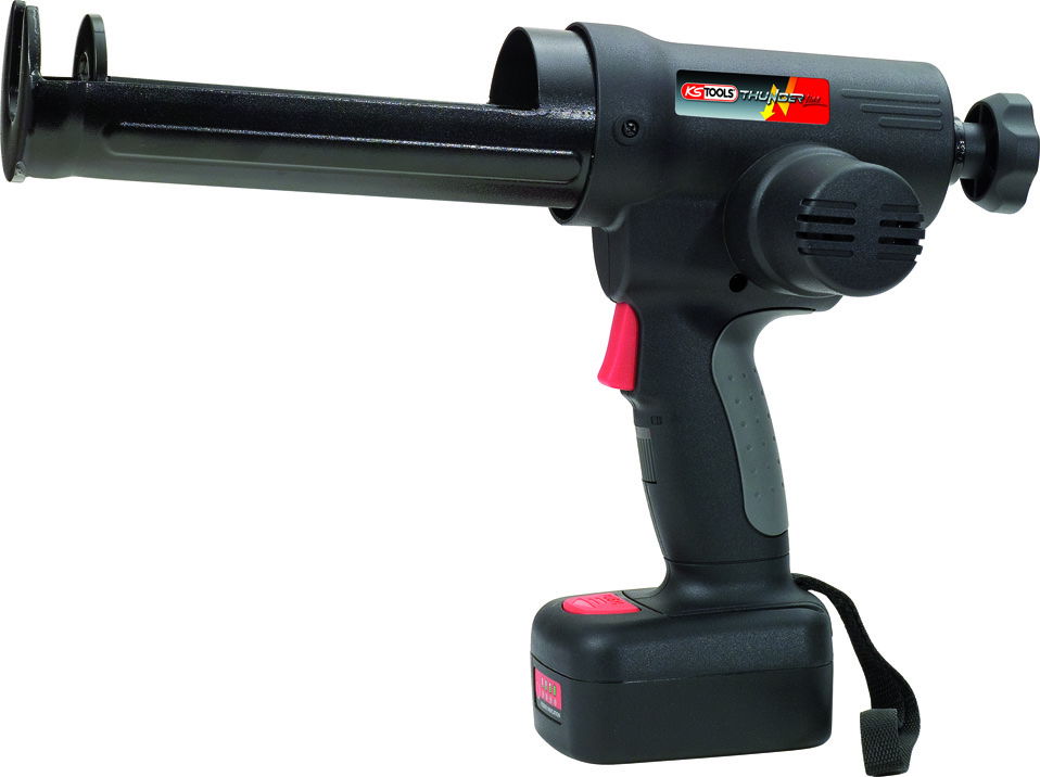 Pistolet à cartouche 380ml avec 2 batteries Li-ion 10,8V