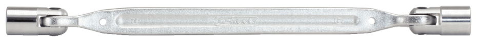 Clés à douilles articulées 12 pans - CRV 6x7mm