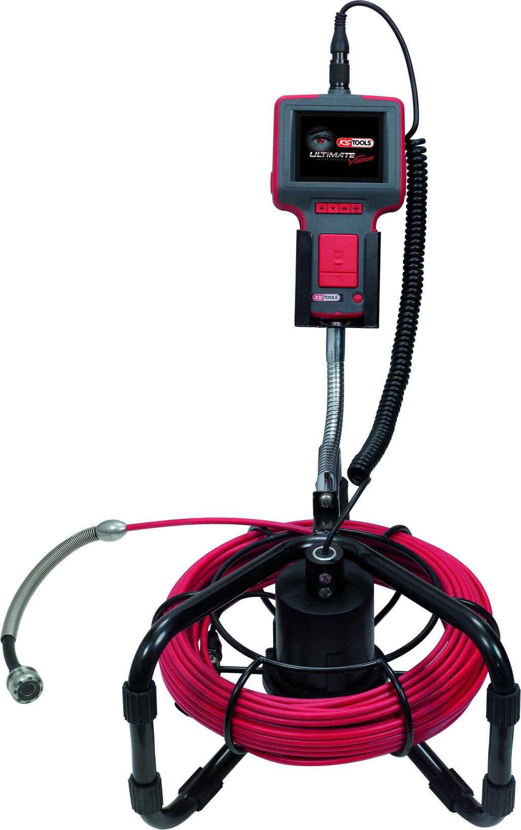 Vidéoscope avec dévidoir et sonde 20m