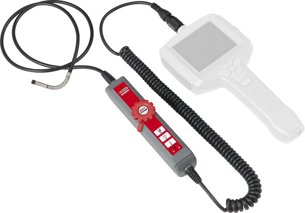 Sonde flexible SUPERCHARGED avec caméra frontale commutable 0°  Ø6mm - L,1m 