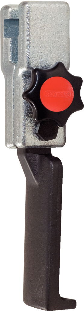 Griffe fine à blocage rapide 100x3,6 mm