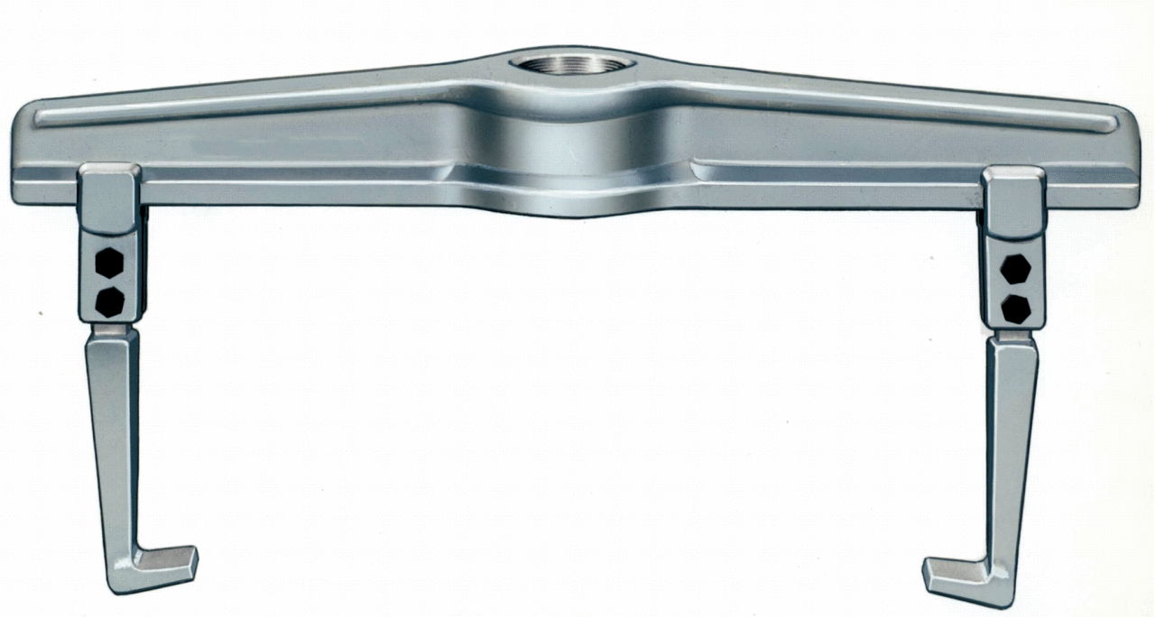 Extracteur universel 2 griffes utilisation vérin hydraulique 640x225x10 mm