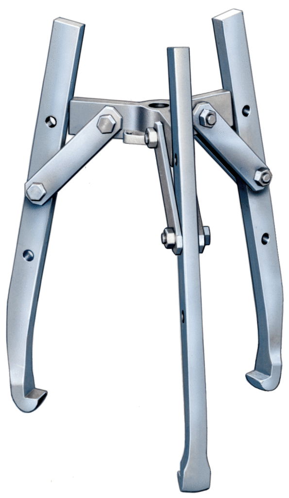 Extracteur universel à 3 griffes utilisation avec vérin hydrau, 420x290x20 mm