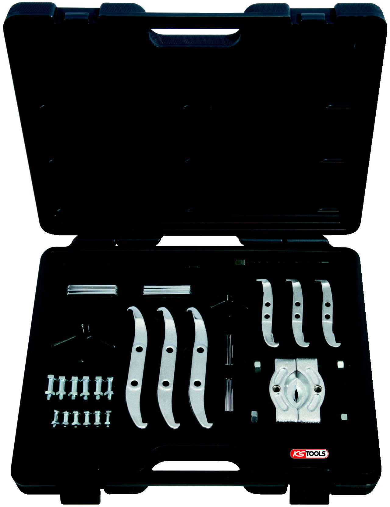 Coffret extracteur 2 et 3 griffes 4'' et 6'' et décolleur de roulements 35p