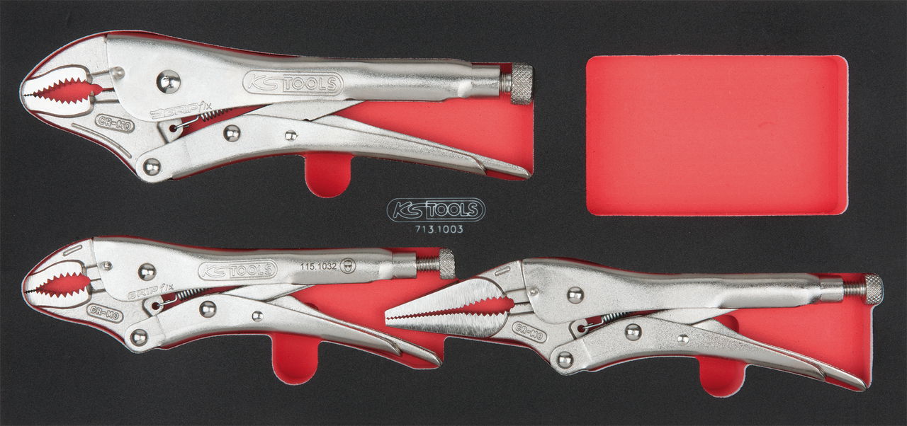 Module de pinces étaux GRIPfix Xtreme, 3 pièces
