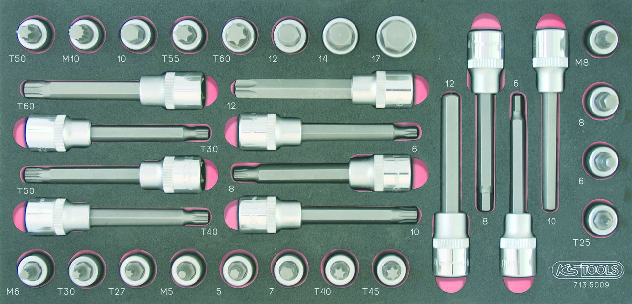 Module de douilles tournevis ULTIMATE® 1/2'', 32 pièces