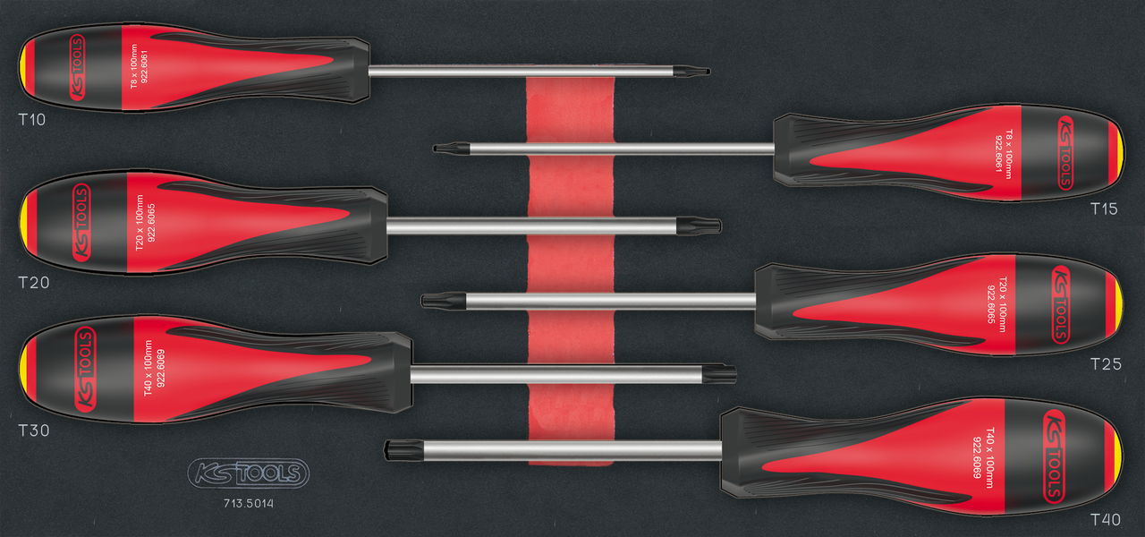 Module de tournevis ULTIMATE® TORX® percée, 6 pièces