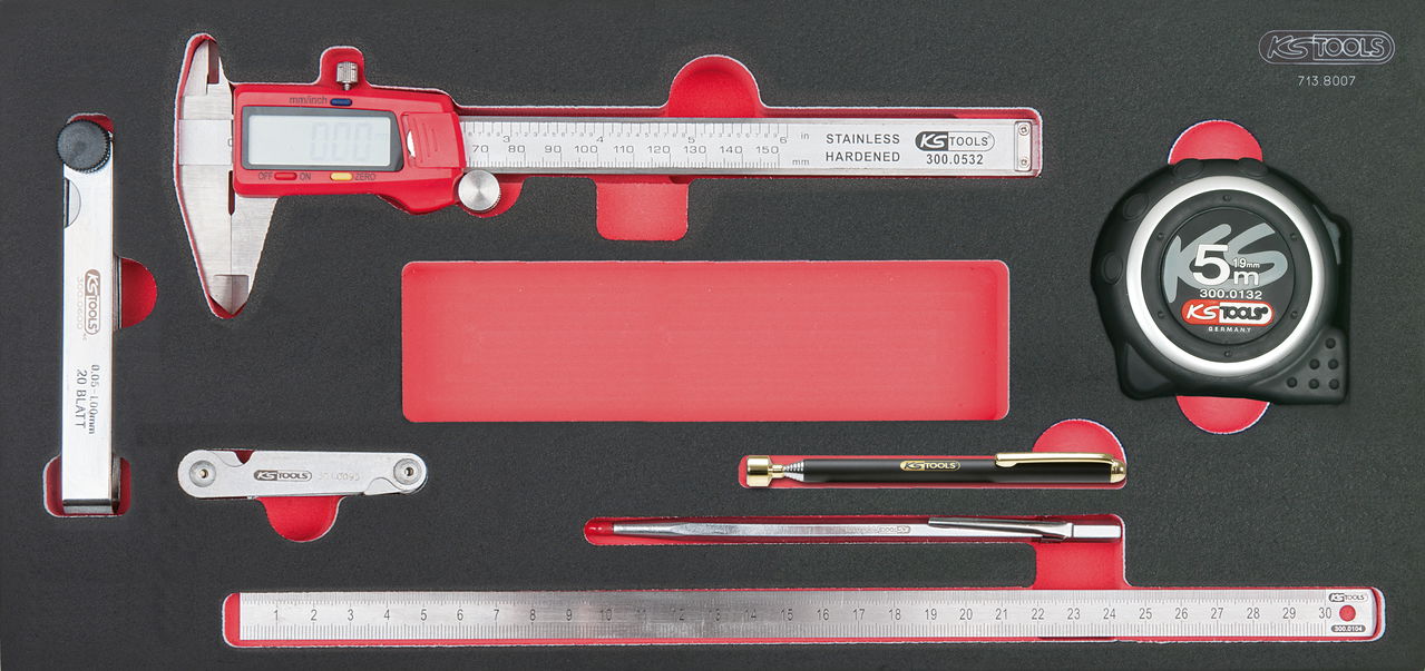 Module d'outils de mesure, 7 pièces