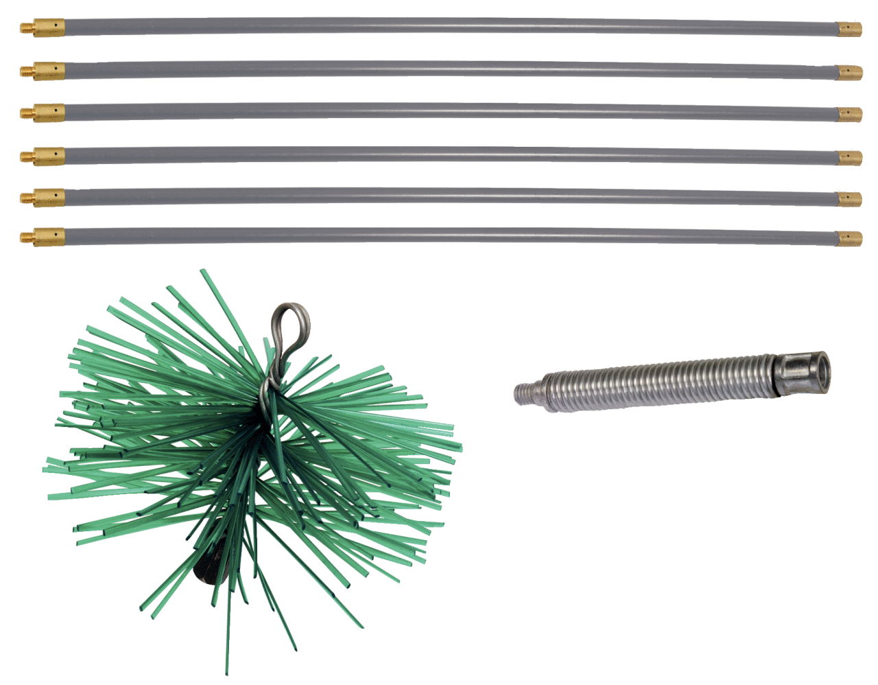 Kit de ramonage, 8 pièces