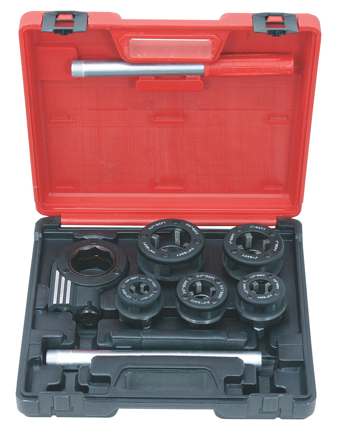 "Coffret de filière à main KS, 3/8' - 1/2""- 3/4"" - 1"" - 1""1/4 "