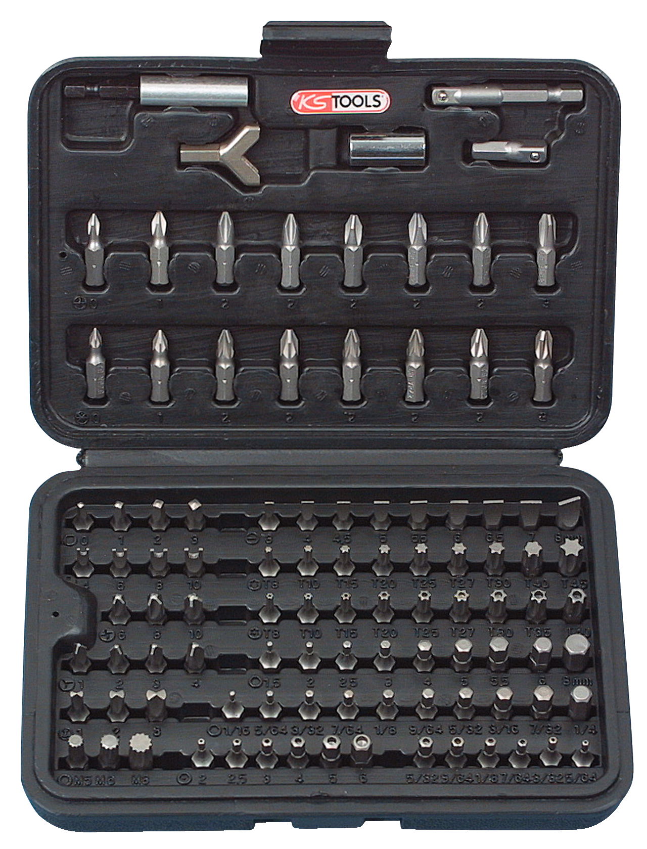 Coffret d'embouts de vissage,100pcs