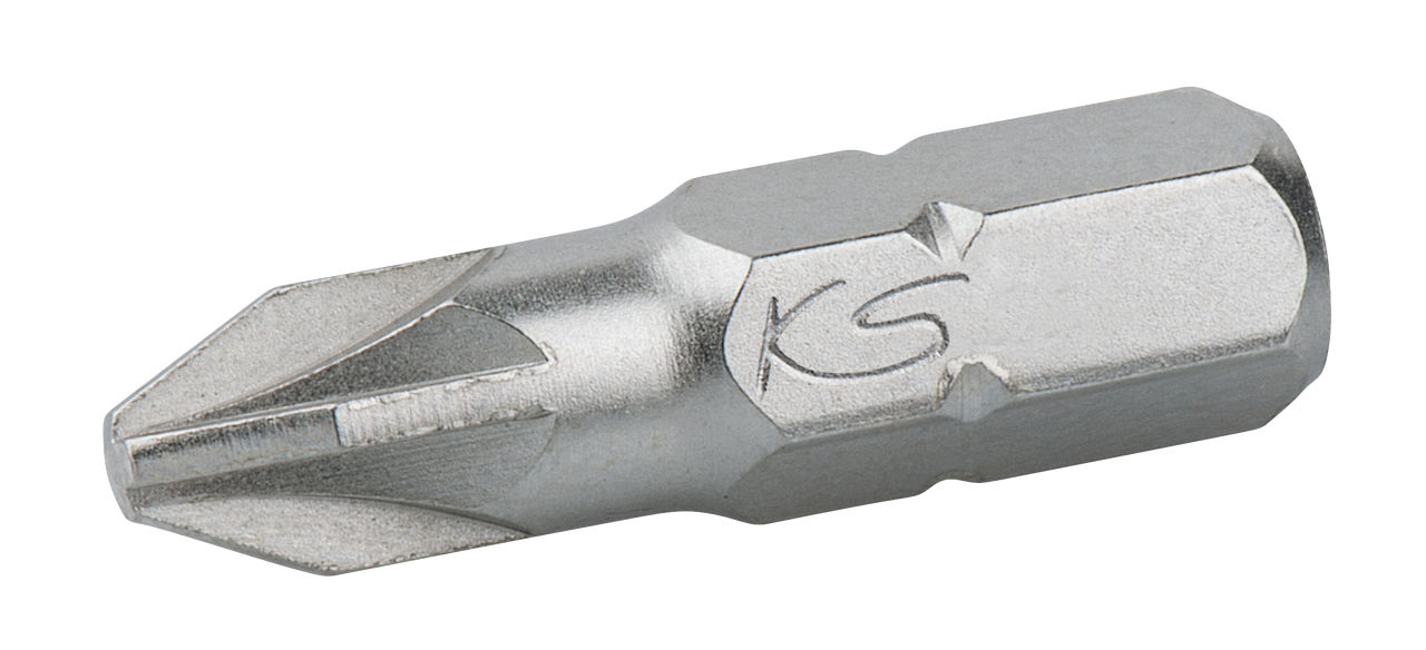 Embouts de vissage KS POZIDRIV N°1, longueur25 mm boite 5 pcs-
