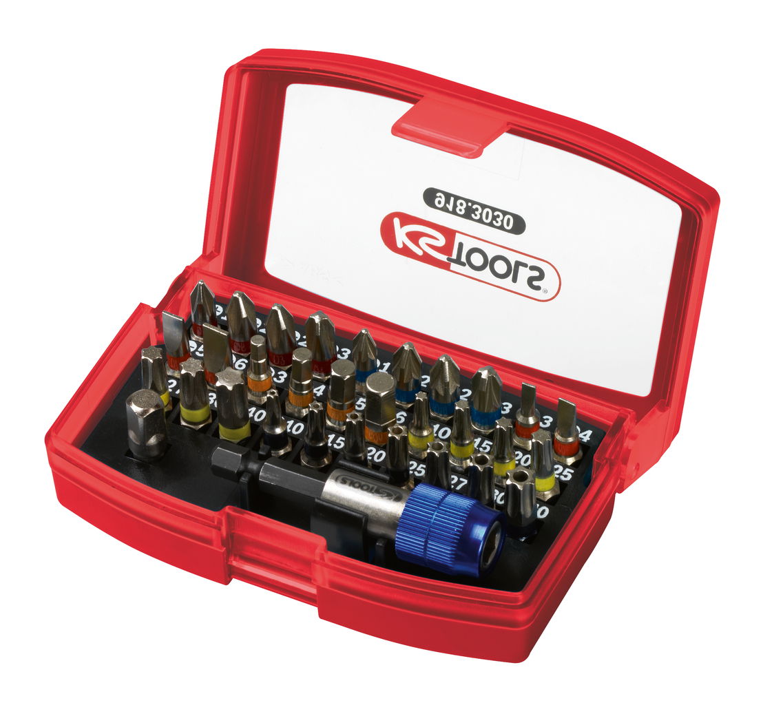 Jeu d’embouts de vissage à code couleur TORSIONplus